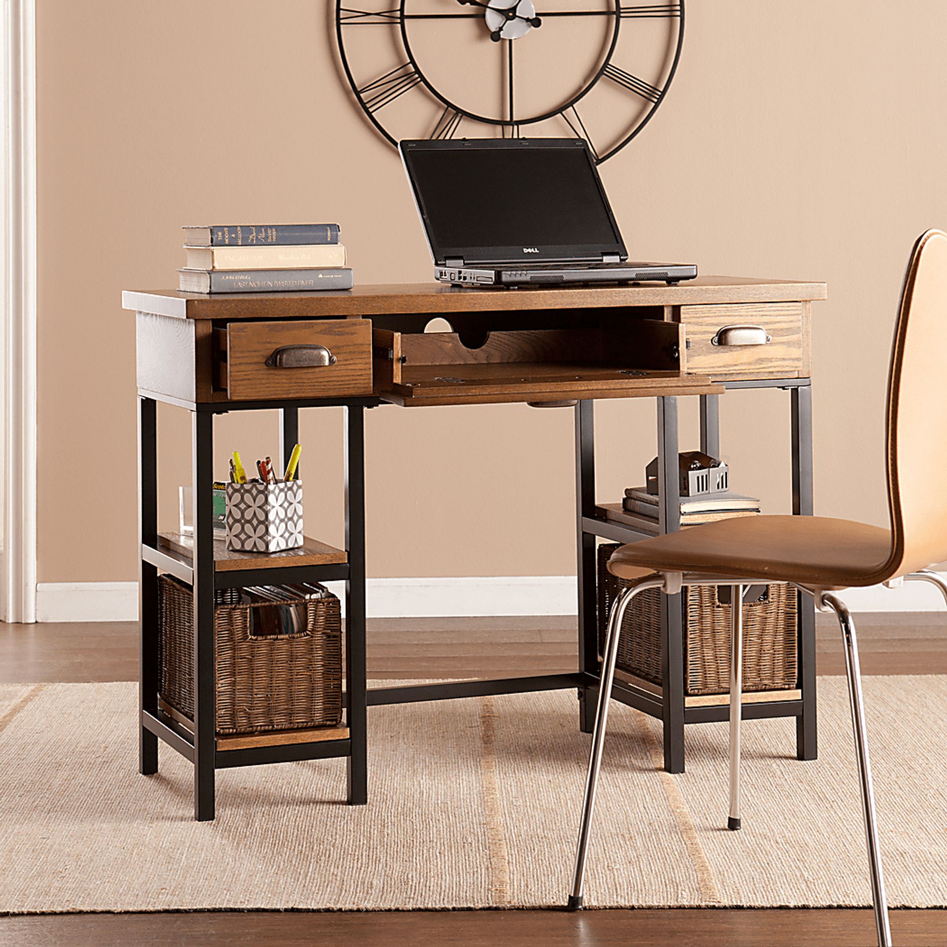 Mauvilla Brown Desk - Image 5