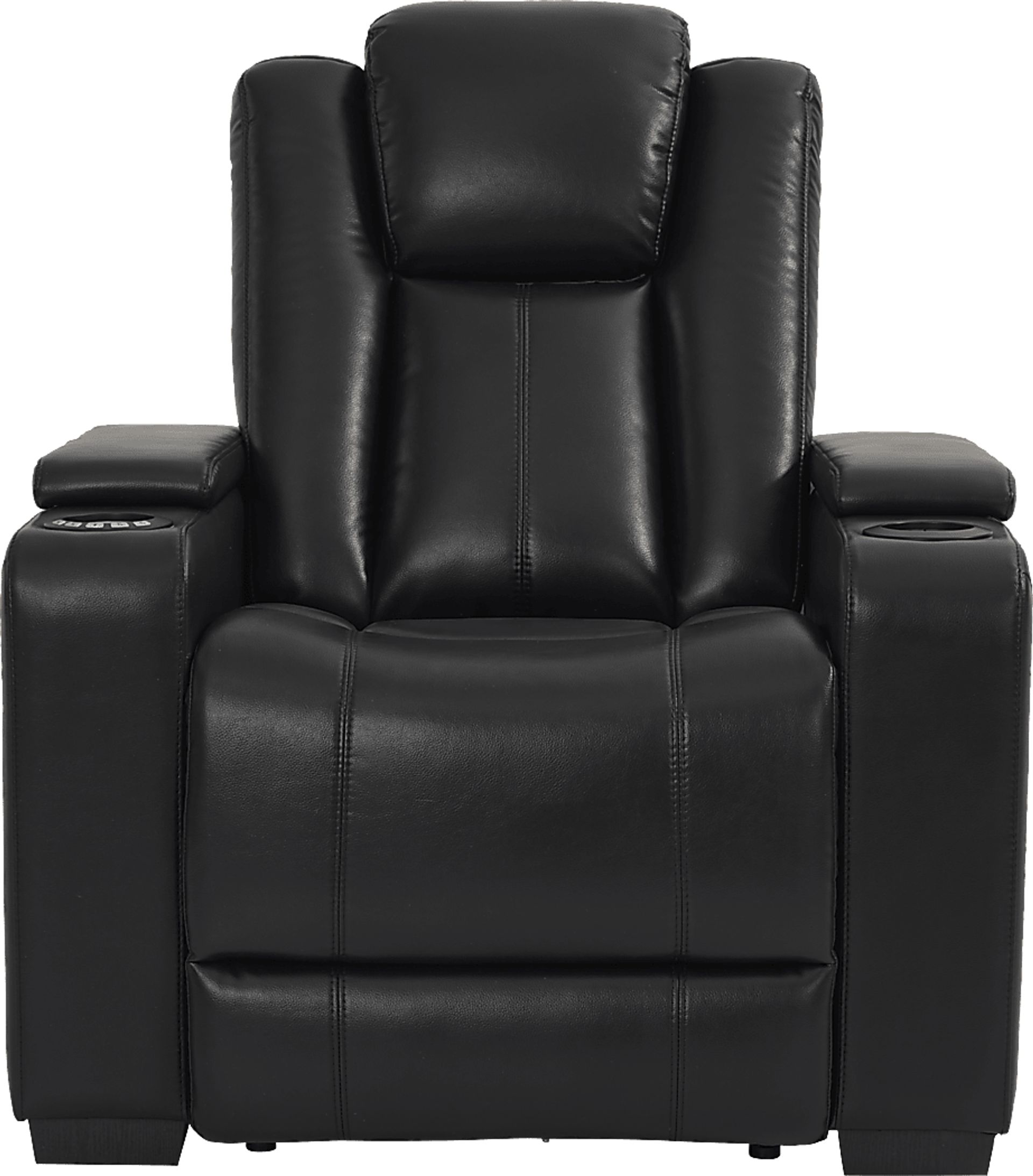 Maverick Black Dual Power Recliner - Image 2