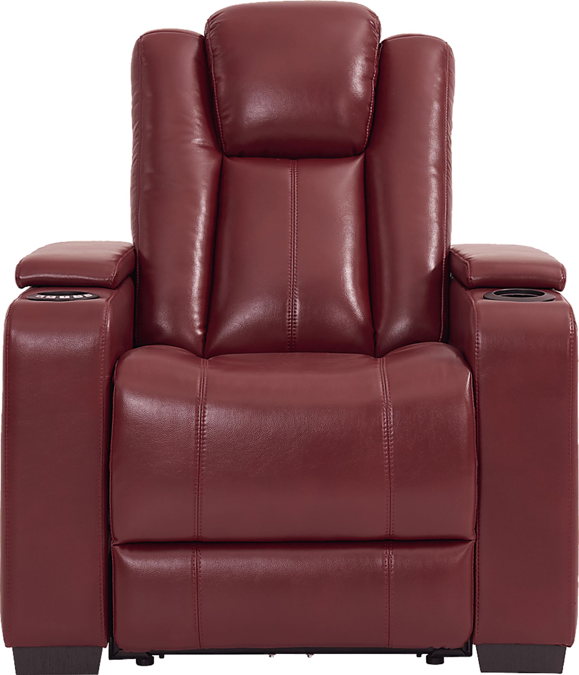 Maverick Red Dual Power Recliner - Image 2
