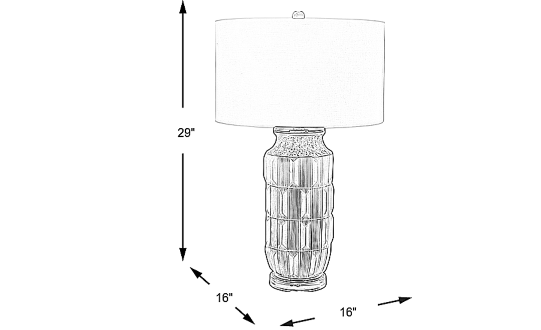 Mavis Gray Lamp