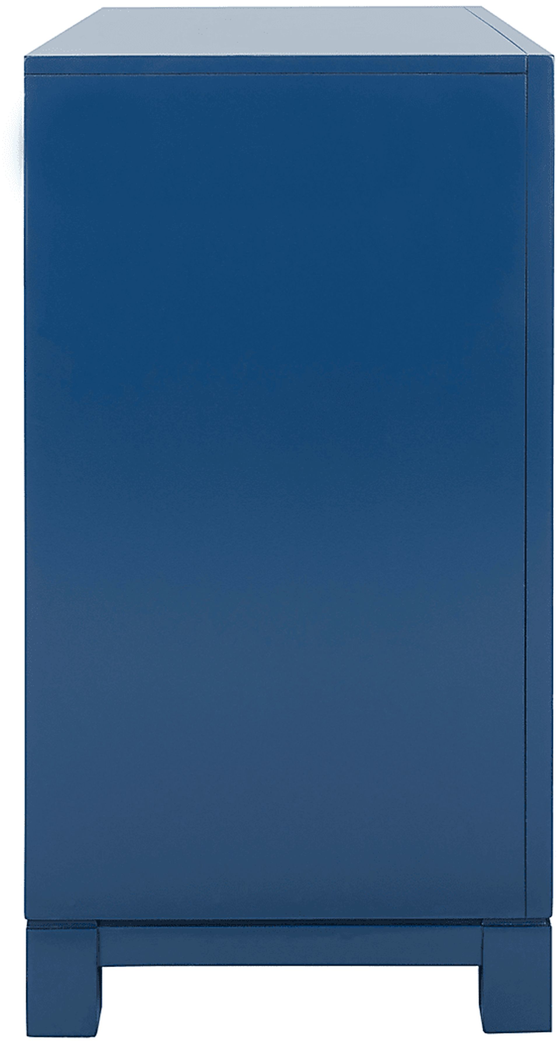 Mawood Blue Accent Cabinet - Image 4