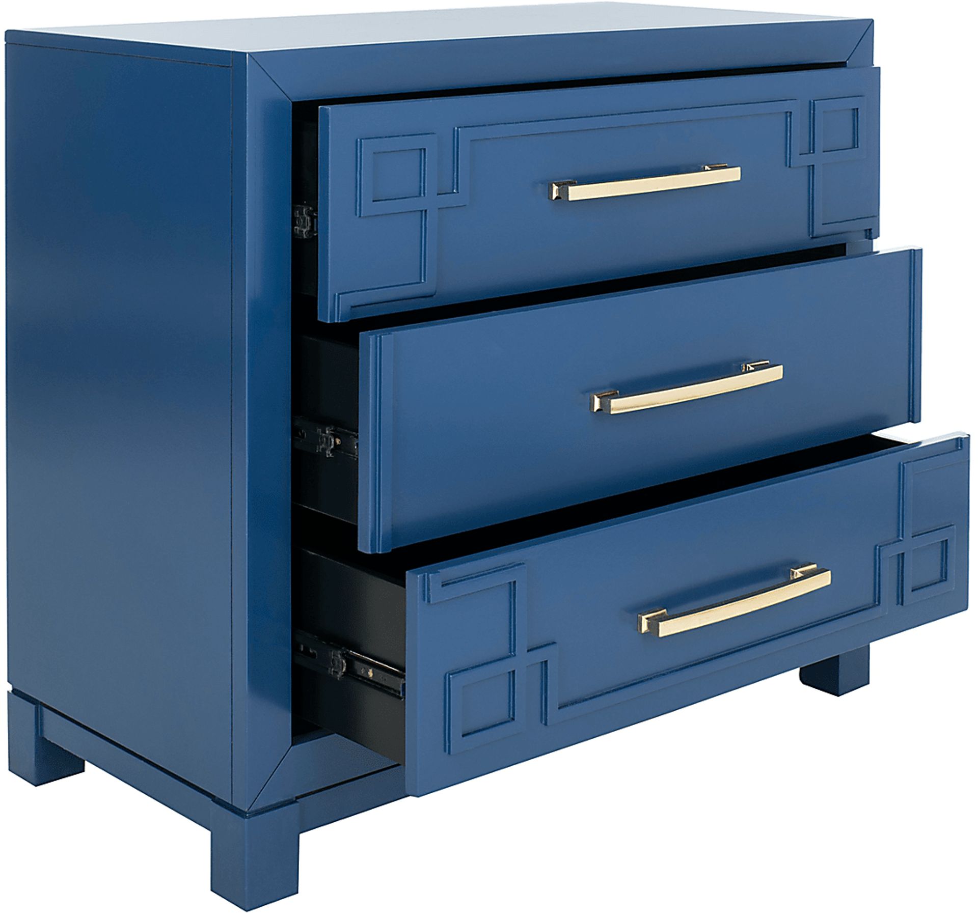 Mawood Blue Accent Cabinet - Image 5