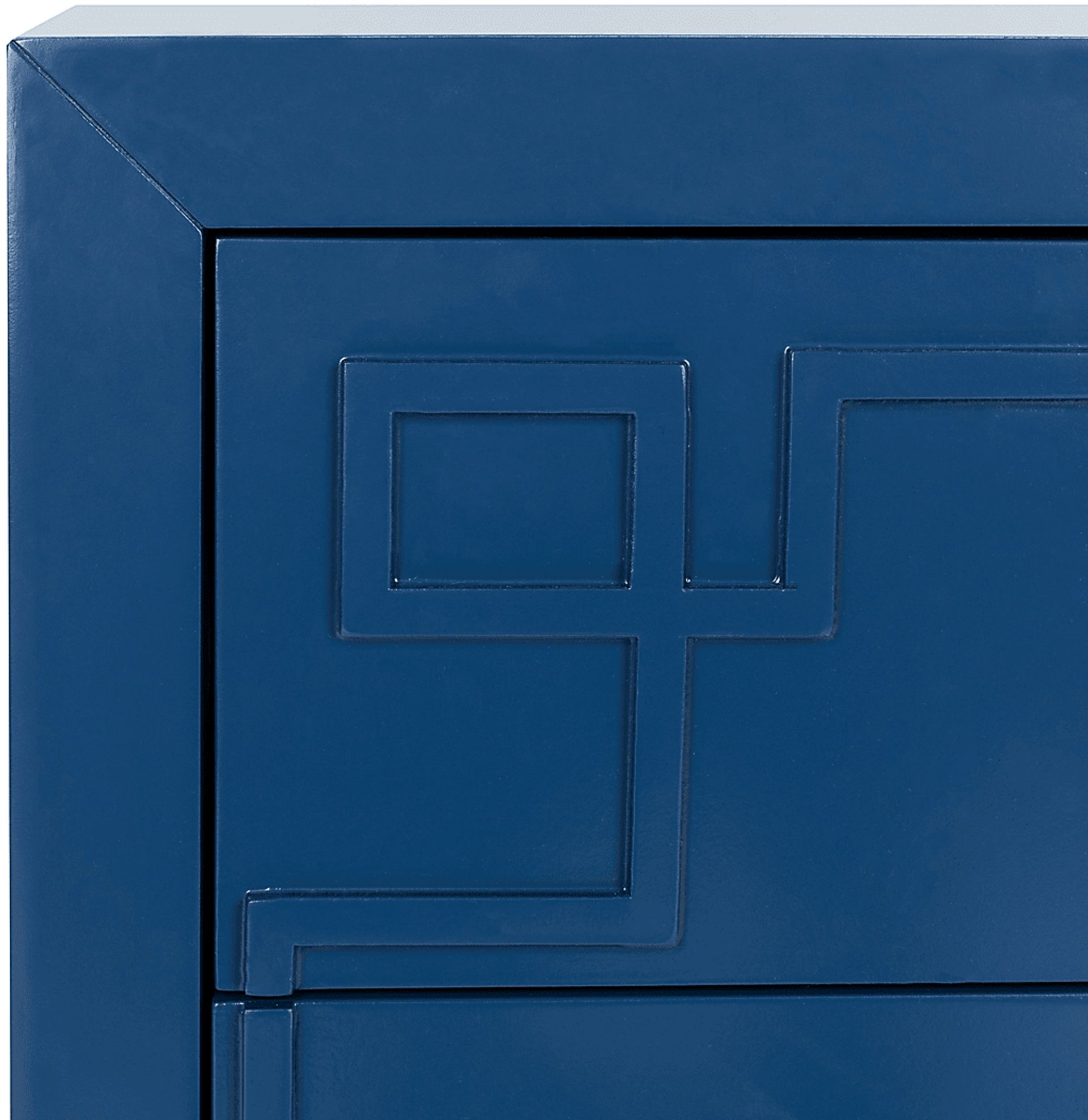 Mawood Blue Accent Cabinet - Image 6