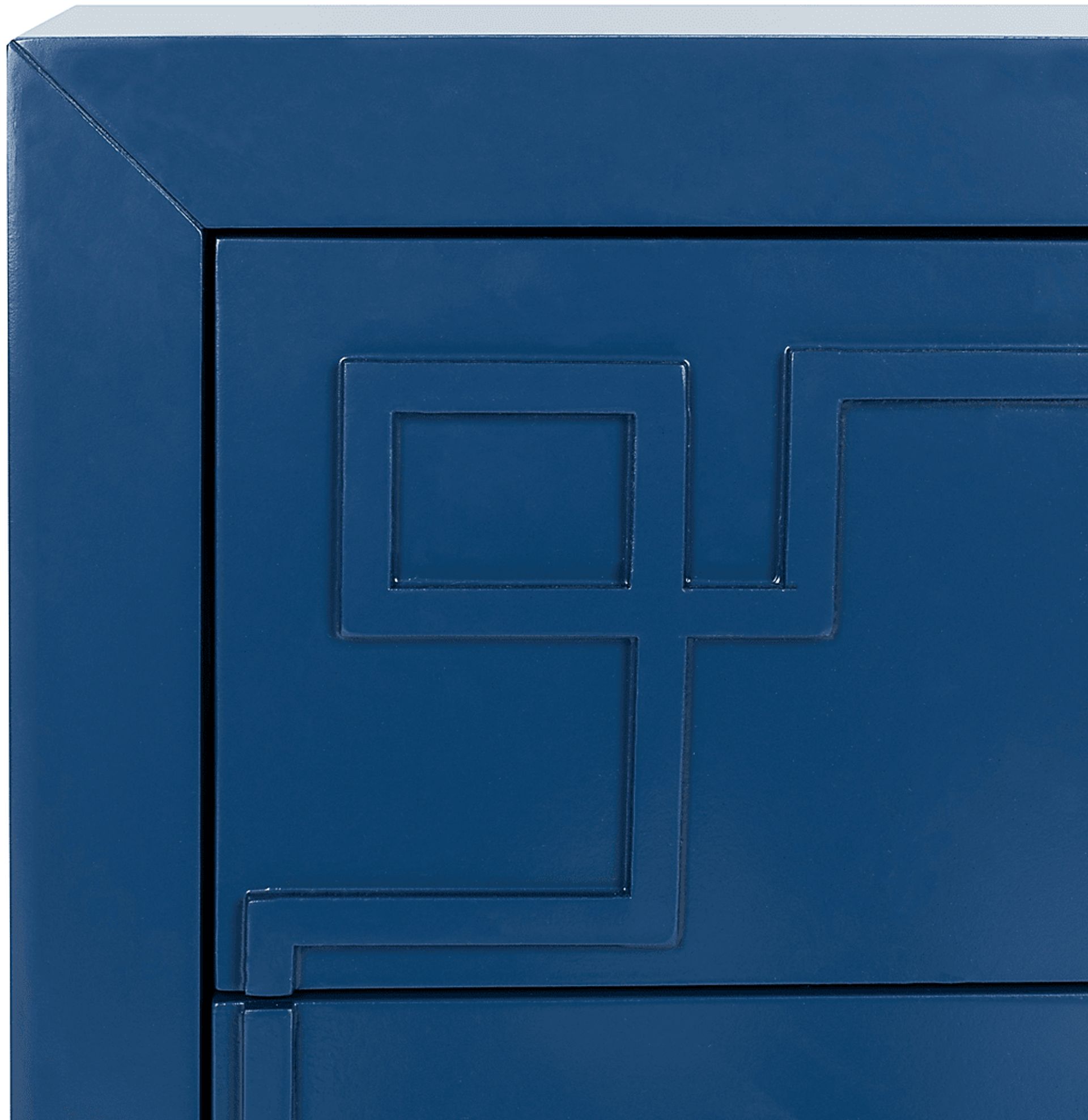 Mawood Blue Accent Cabinet - Image 6