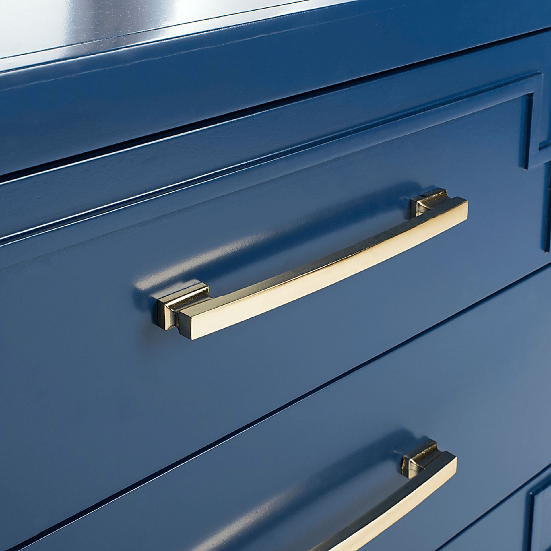 Mawood Blue Accent Cabinet - Image 7