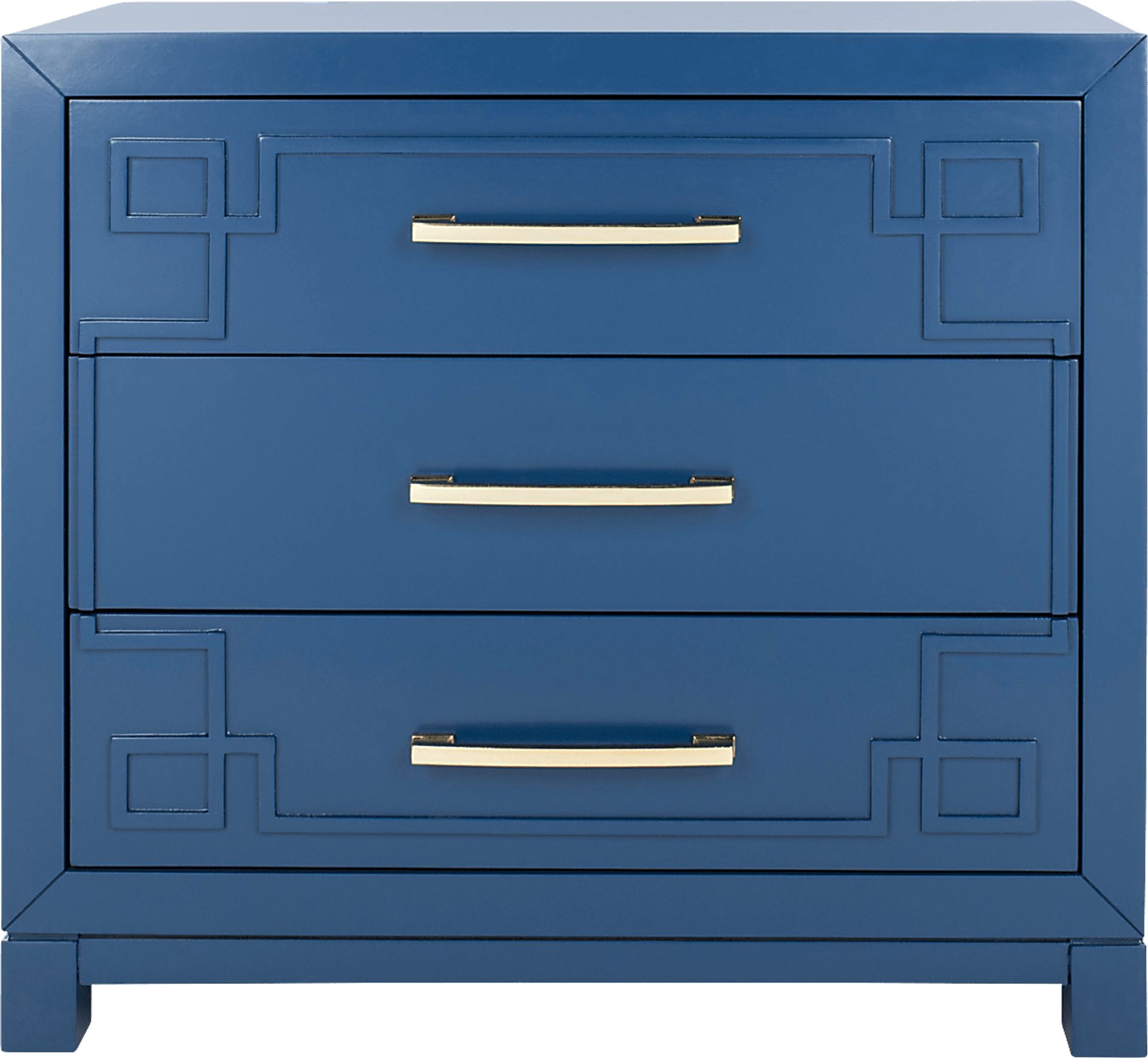 Mawood Blue Accent Cabinet - Image 1