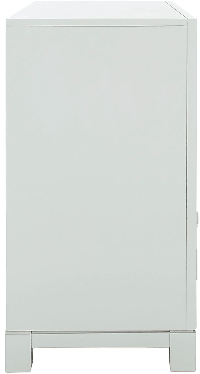 Mawood Gray Accent Cabinet