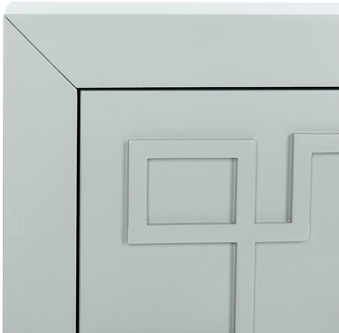 Mawood Gray Accent Cabinet