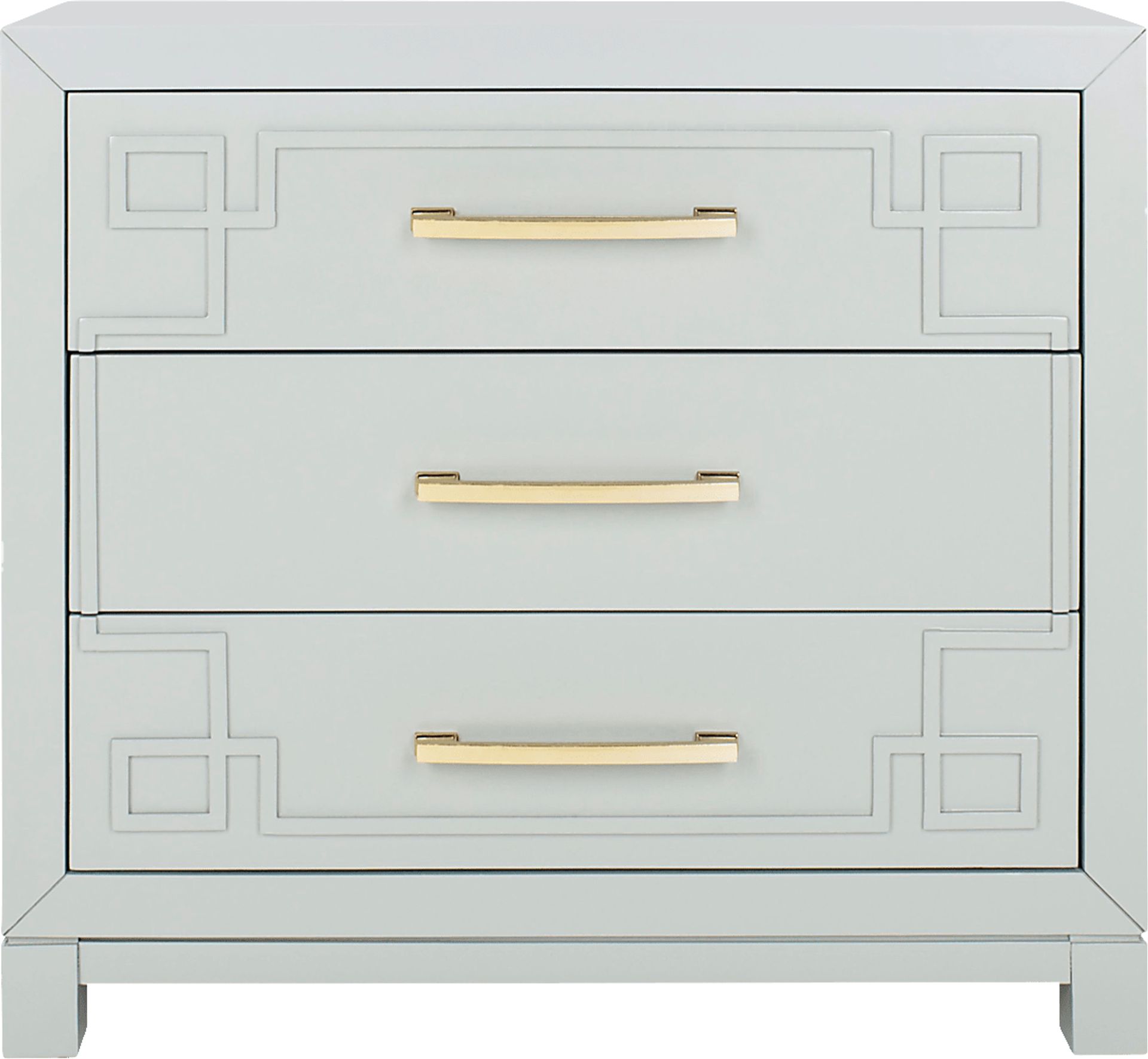 Mawood Gray Accent Cabinet - Image 1