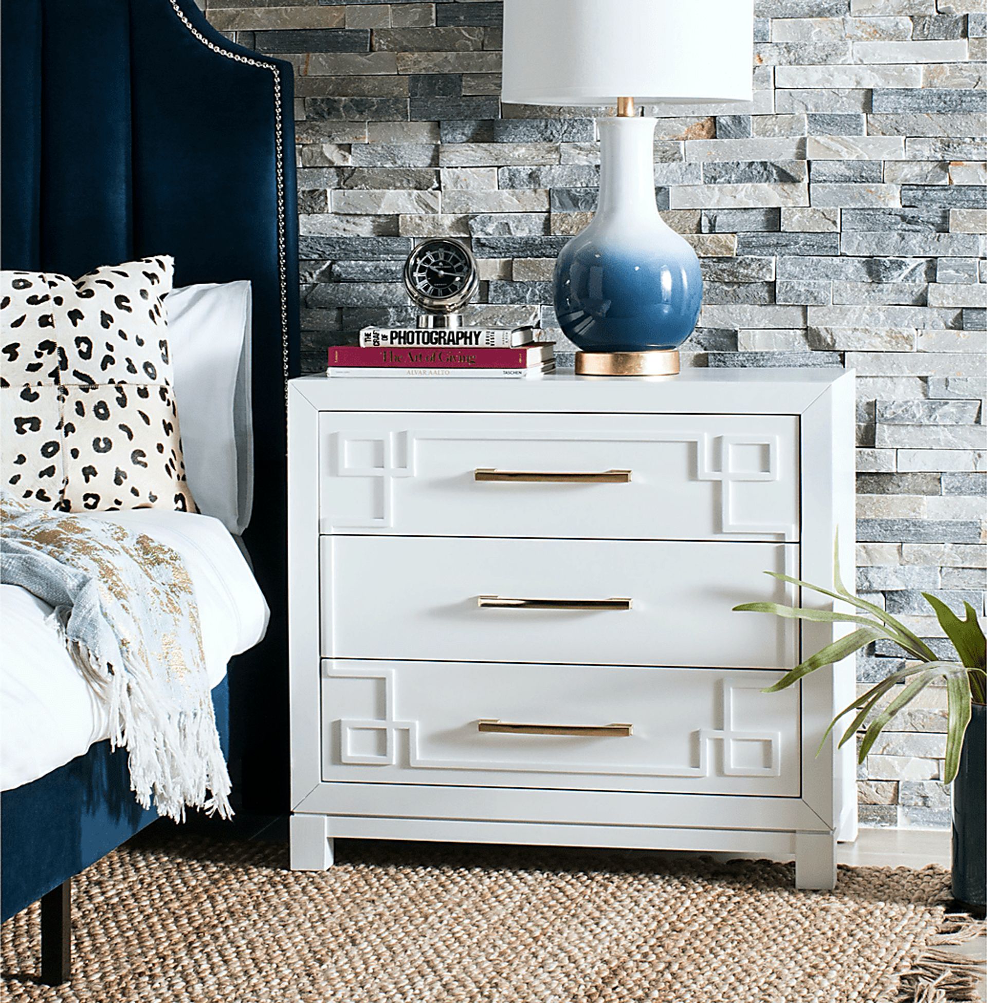 Mawood White Accent Cabinet - Image 2