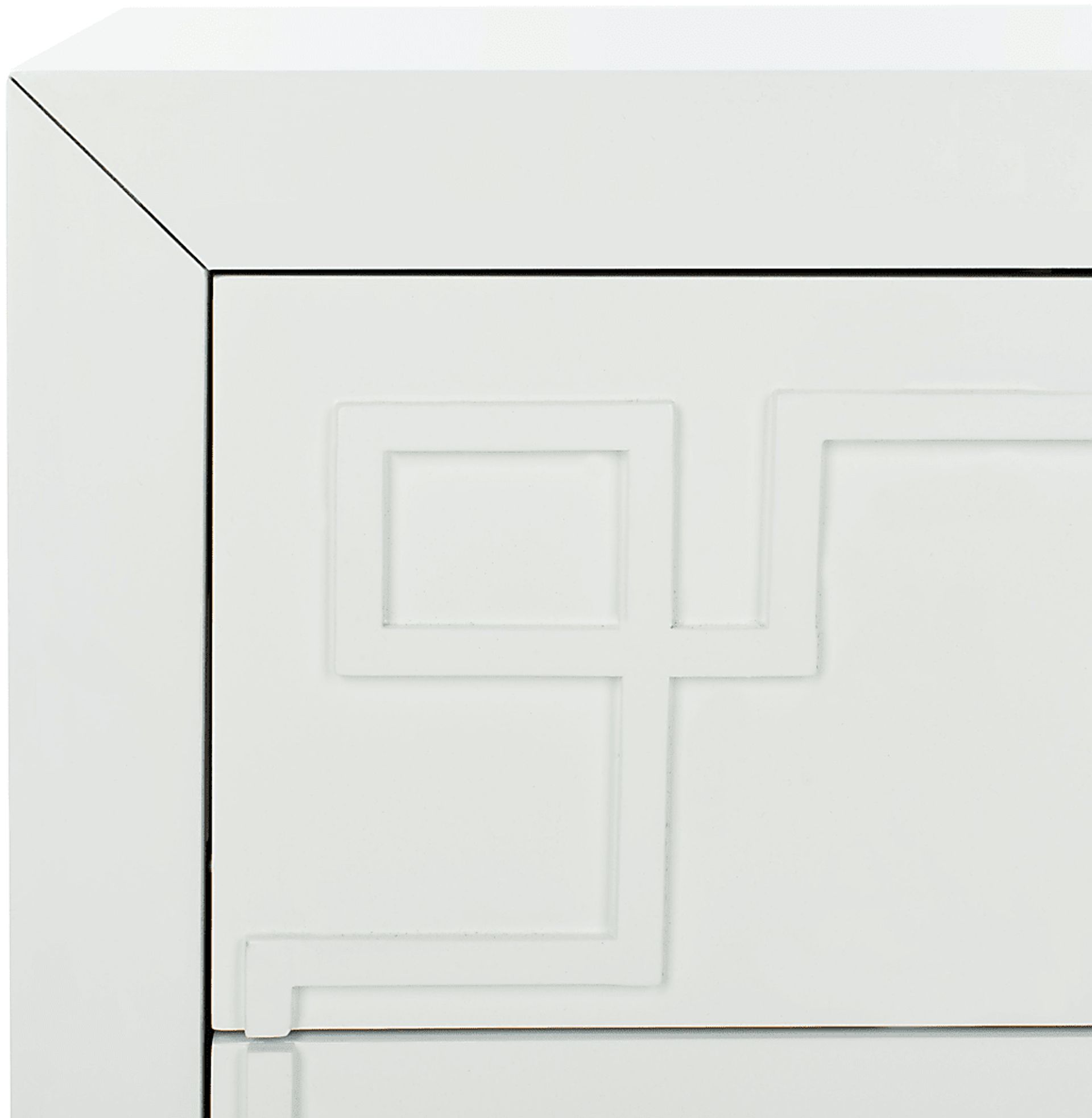 Mawood White Accent Cabinet - Image 7