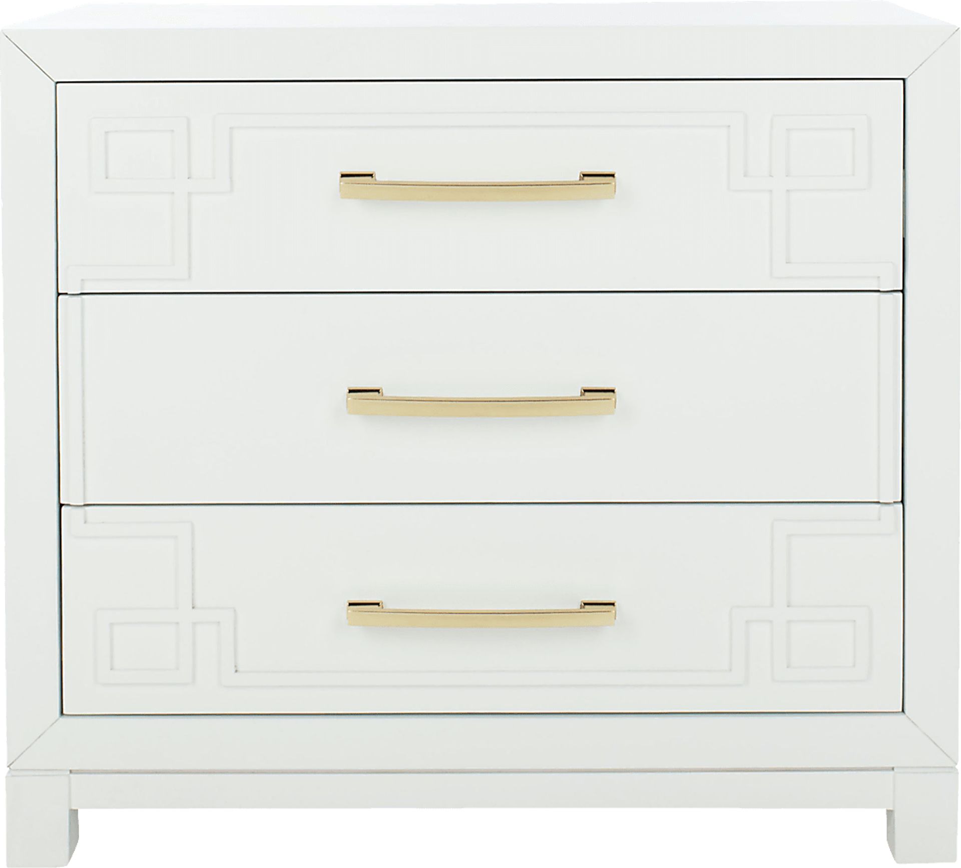 Mawood White Accent Cabinet - Image 1