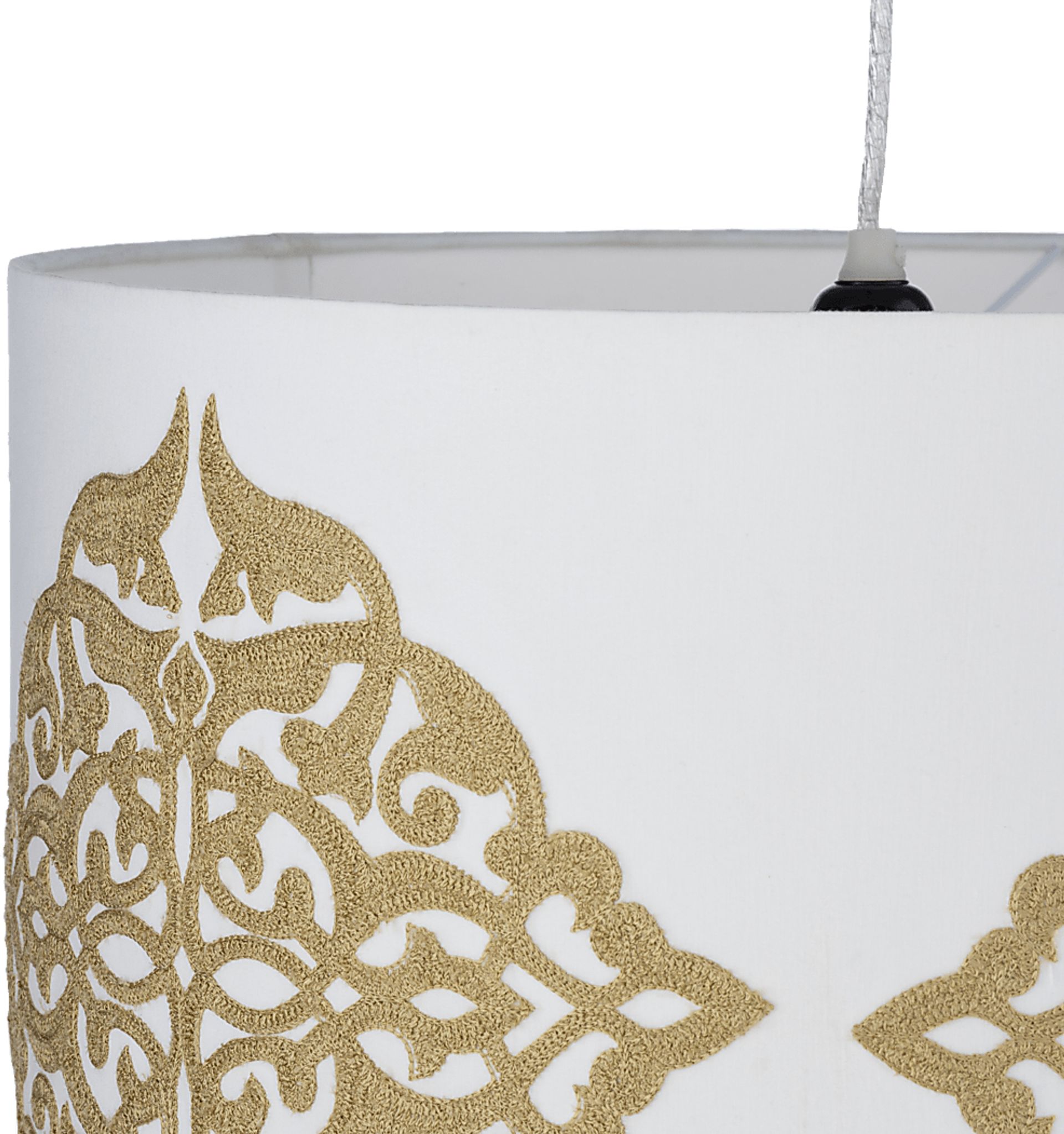 Maxfield Point White Pendant - Image 4