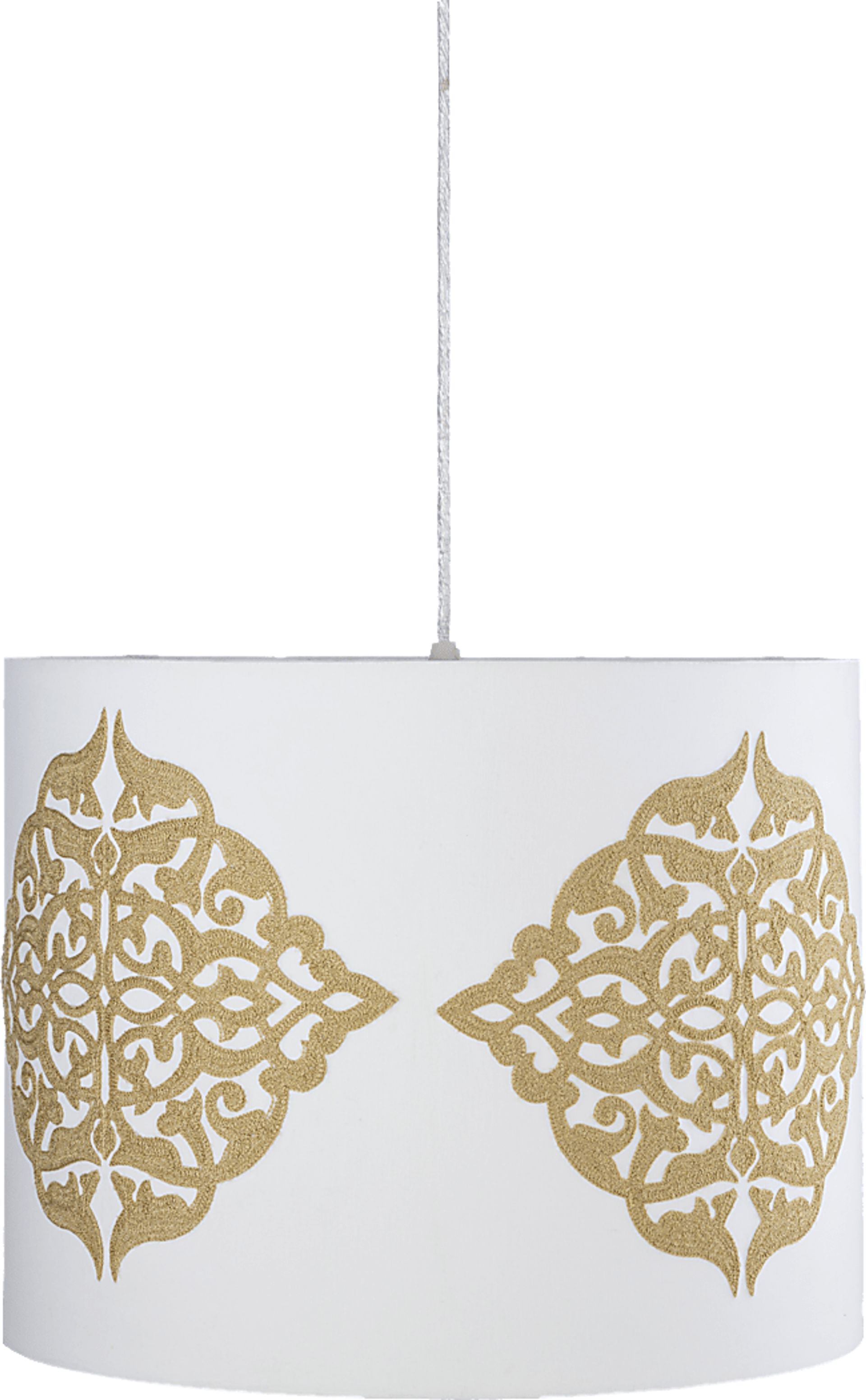 Maxfield Point White Pendant - Image 1
