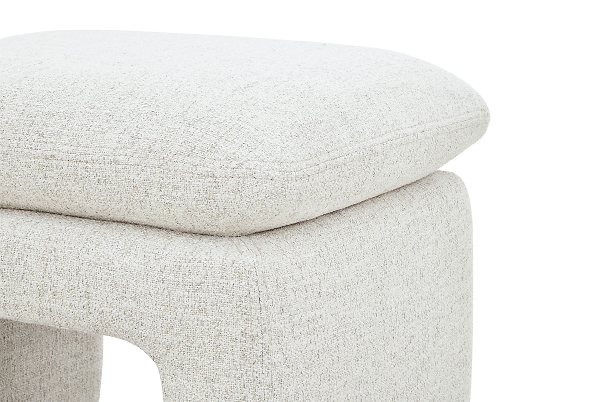 Maxine Beige Ottoman - Image 4