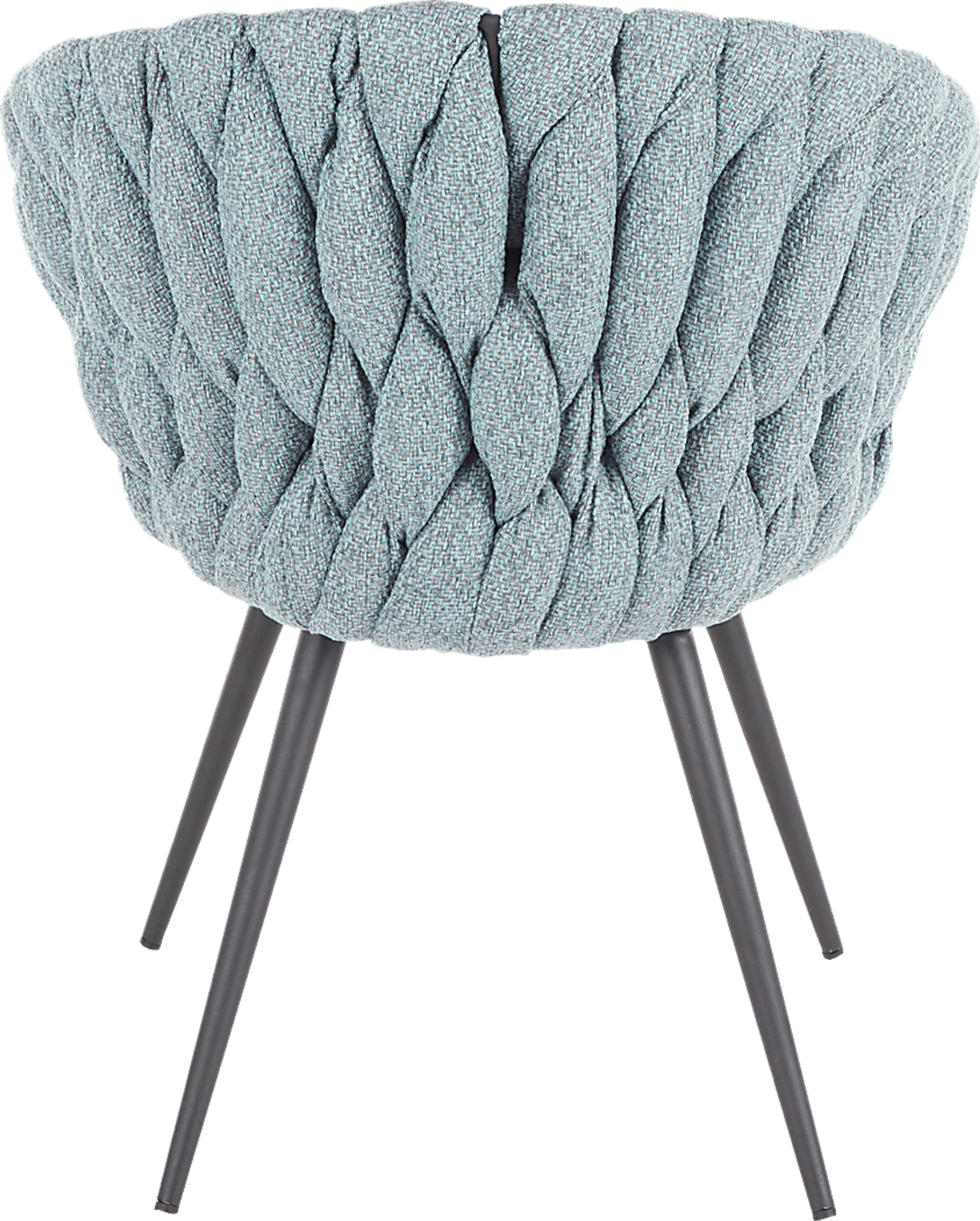 Maxine Lane Blue Side Chair - Image 4