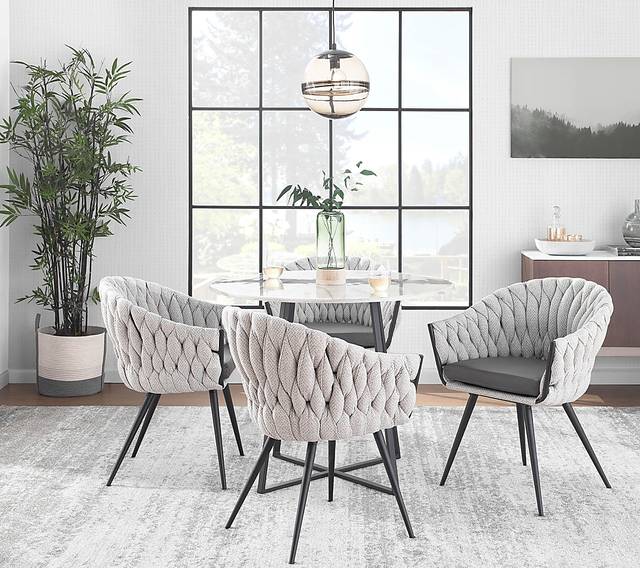 Maxine Lane Cream Accent Chair - Thumbnail - Image 7