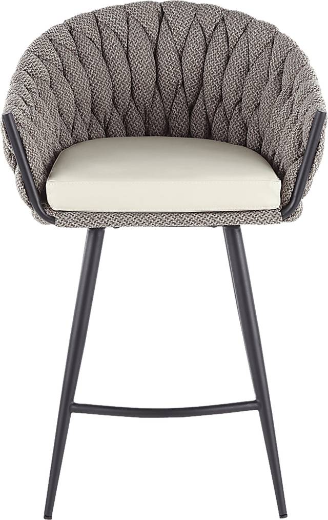 Maxine Lane Cream Counter Height Stool - Thumbnail - Image 5