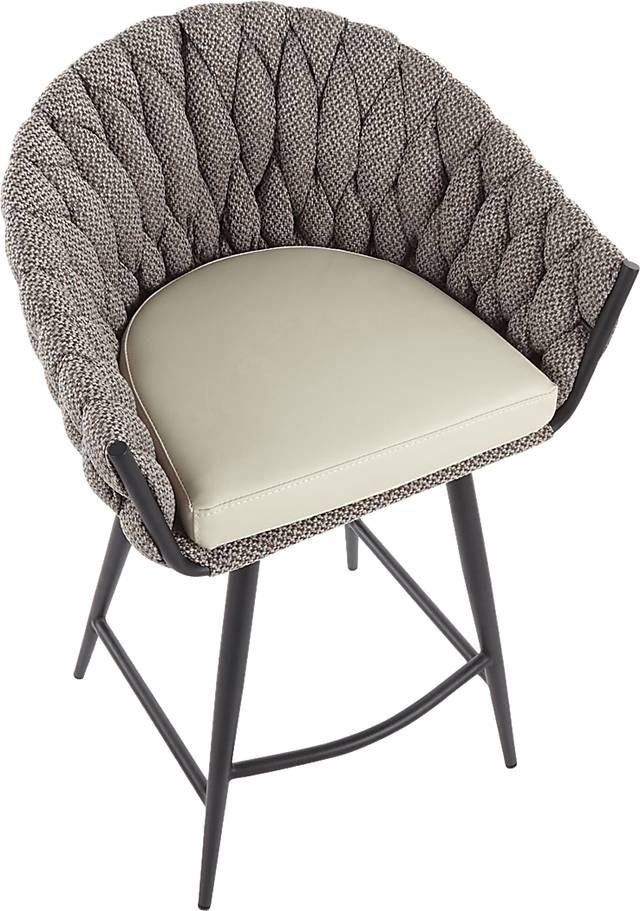 Maxine Lane Cream Counter Height Stool - Thumbnail - Image 6