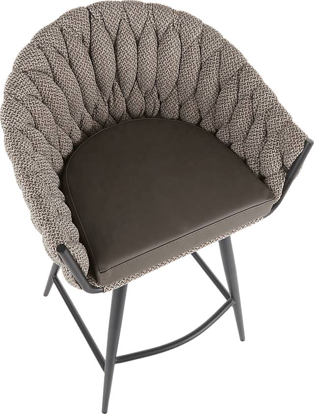 Maxine Lane Gray Counter Height Stool - Thumbnail - Image 6