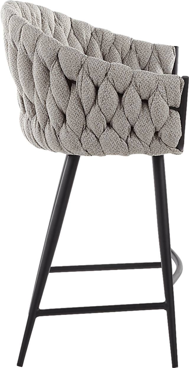Maxine Lane Gray Counter Height Stool - Thumbnail - Image 2