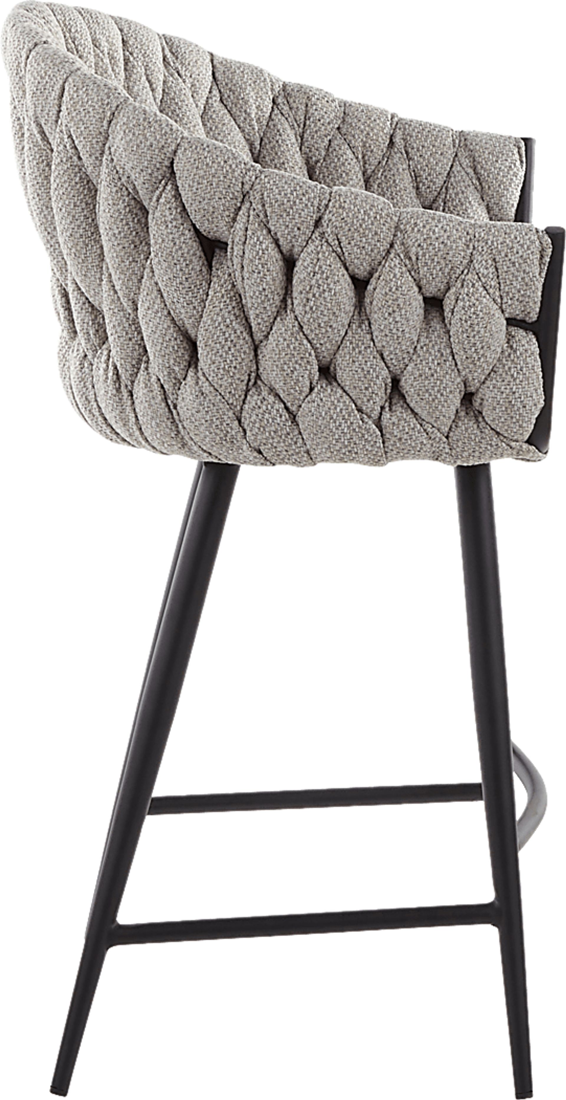 Maxine Lane Gray Counter Height Stool - Image 2