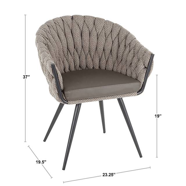 Maxine Lane Gray Side Chair - Thumbnail - Image 9