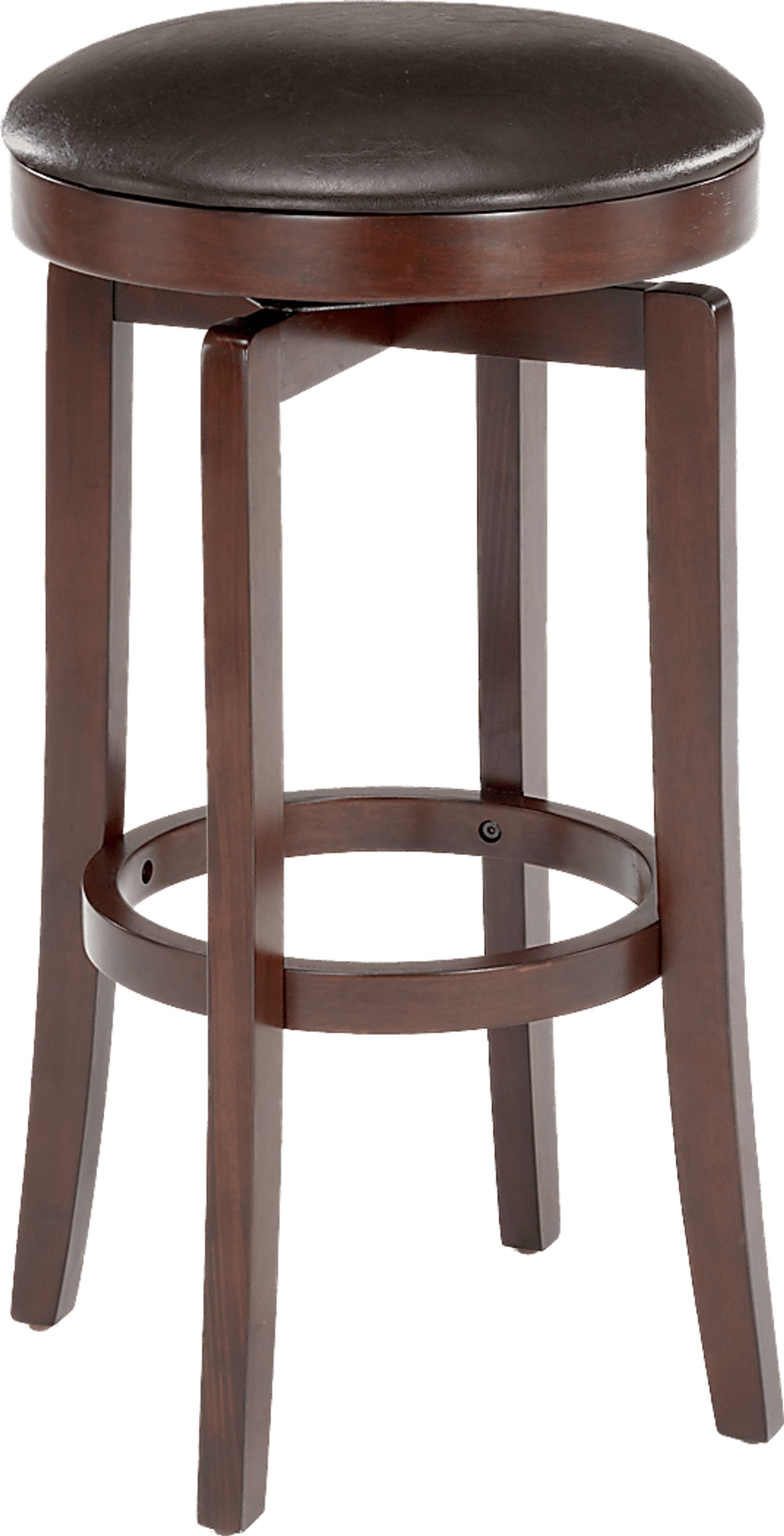 Maxroy Cherry Swivel Counter Height Stool - Image 1