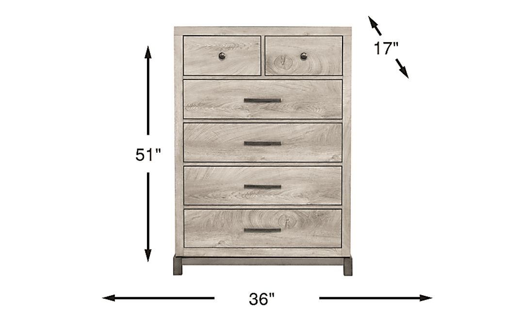 Maxton Place Gray Chest
