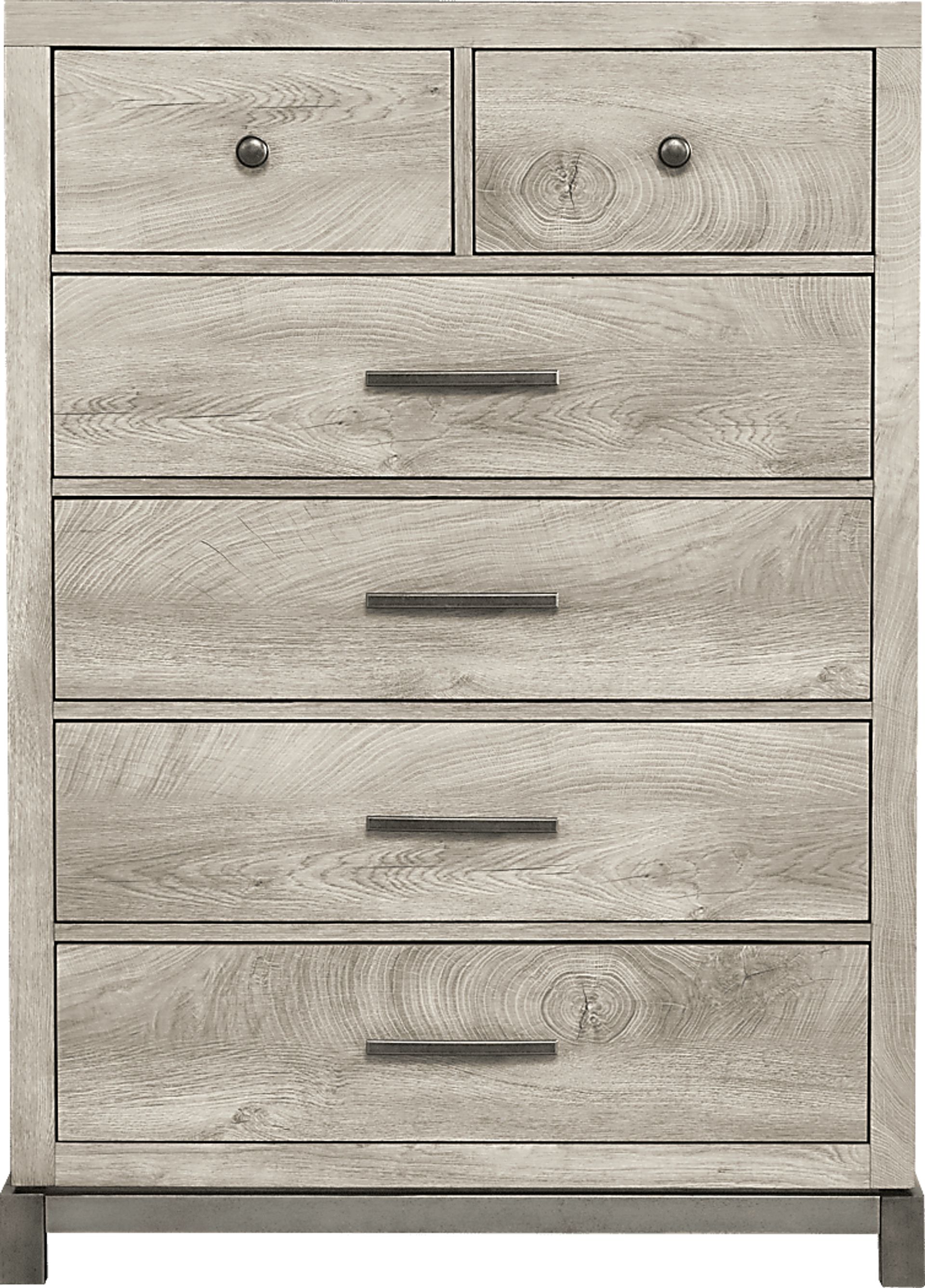 Maxton Place Gray 5 Pc King Bedroom - Image 4