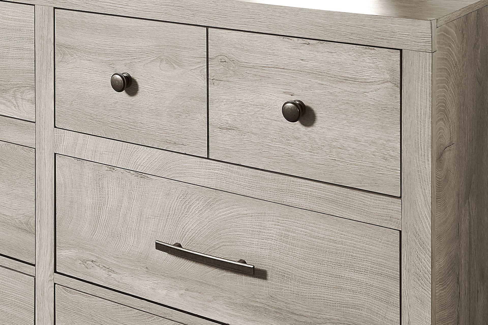 Maxton Place Gray 5 Pc King Bedroom - Image 8