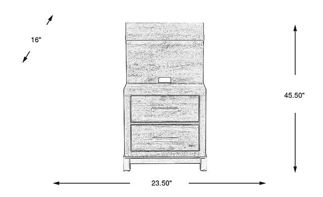 Dimension Image. Please refer to the Dimension Tab on this page for dimension details.