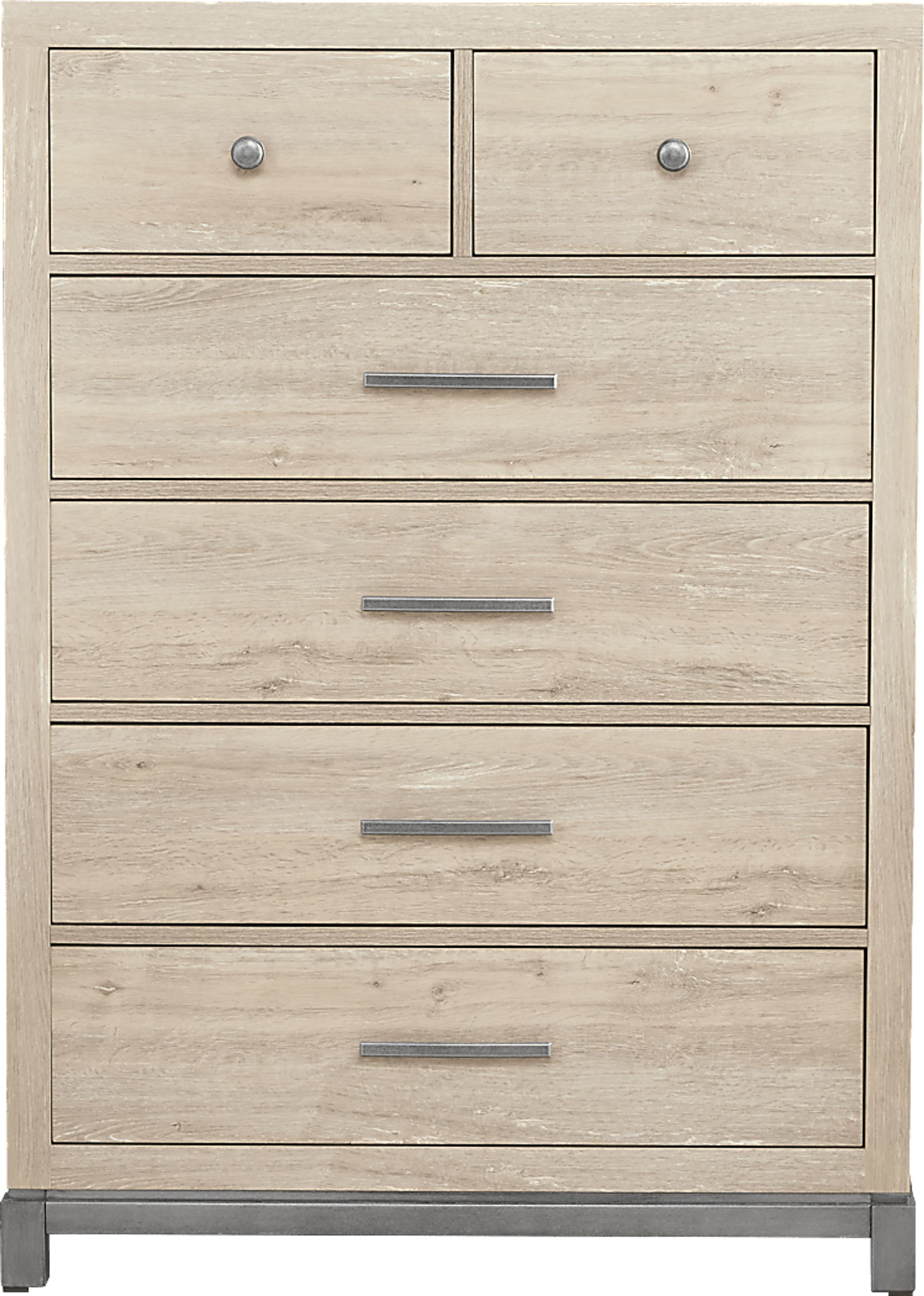 Maxton Place Natural 5 Pc Queen Bedroom - Image 4