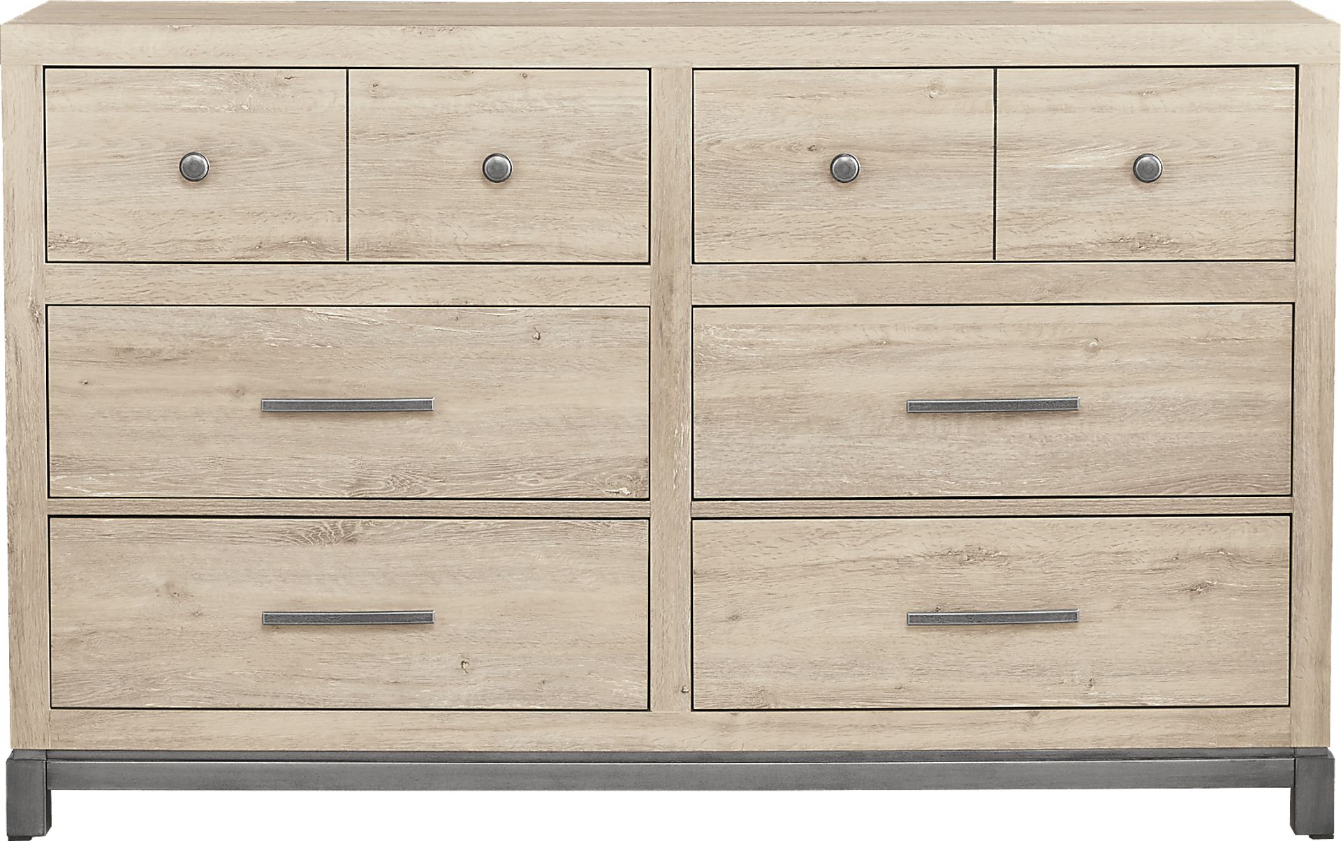 Maxton Place Natural 7 Pc Queen Bedroom - Image 4