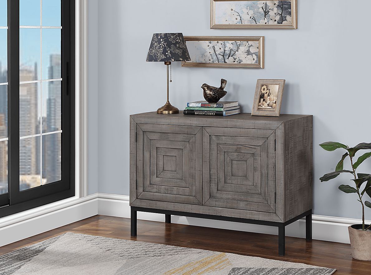 Maxwelton Gray Accent Cabinet
