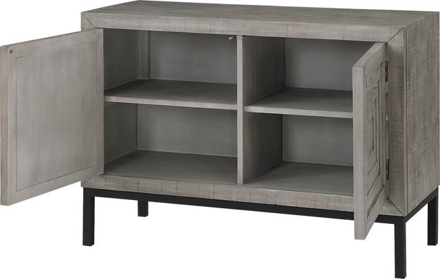 Maxwelton Gray Accent Cabinet - Thumbnail - Image 3