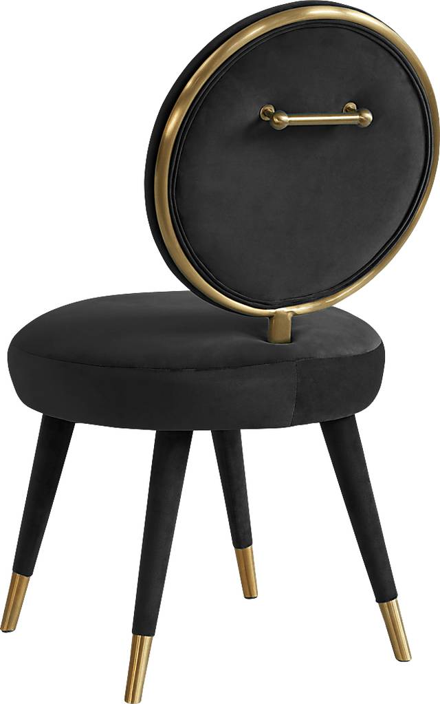 Maya Carr Black Dining Chair - Thumbnail - Image 3