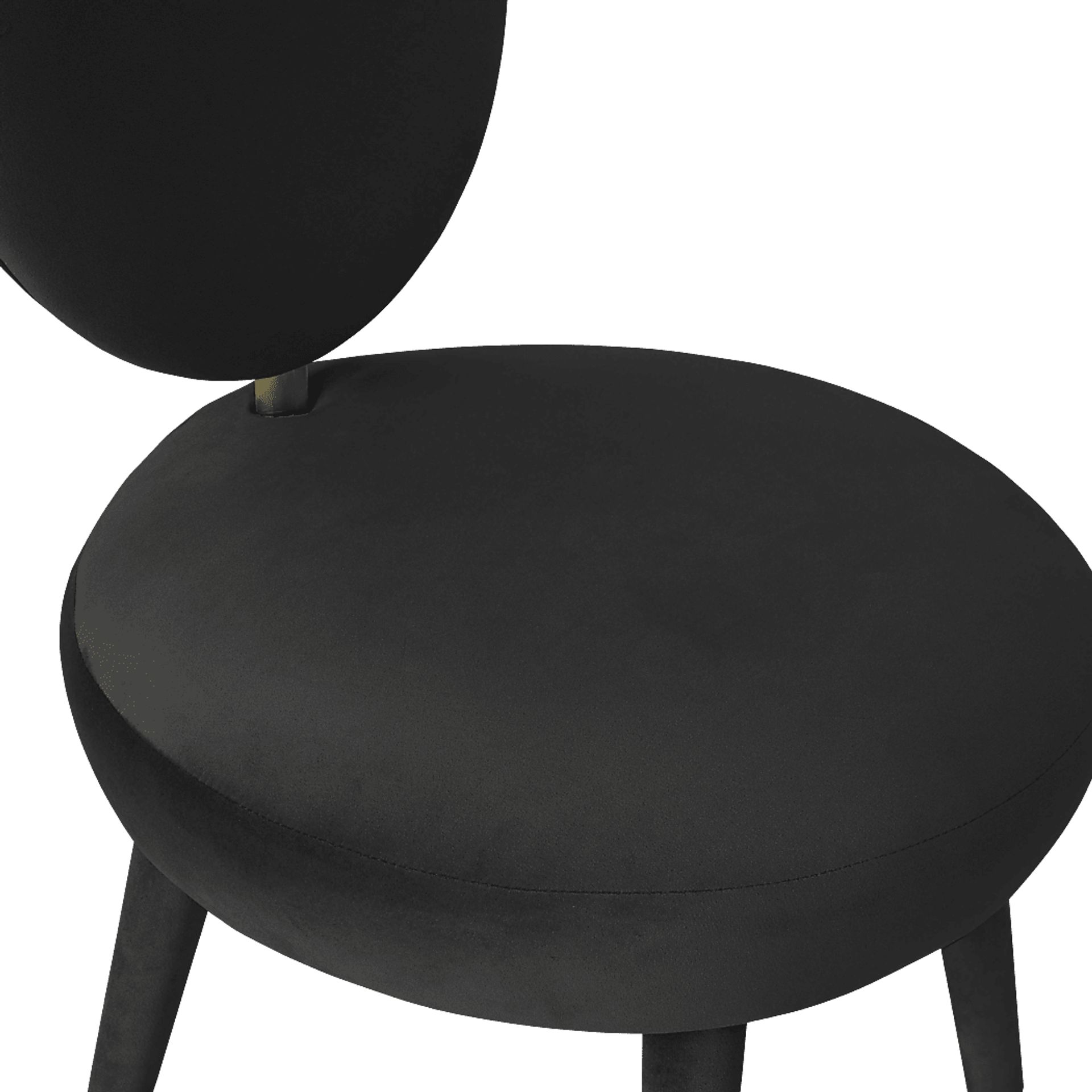 Maya Carr Black Dining Chair - Image 4
