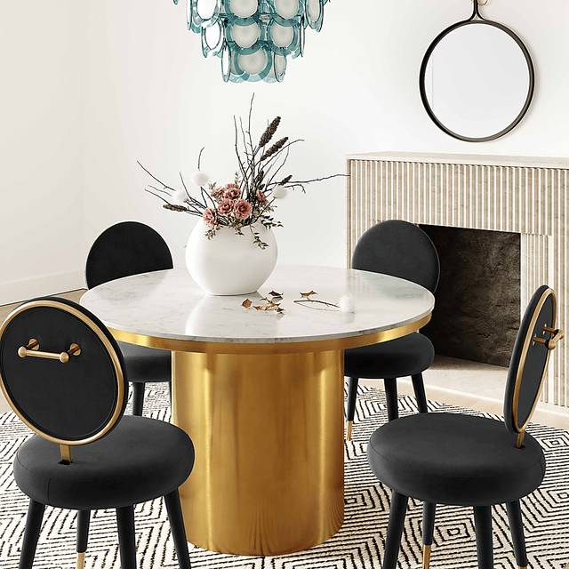 Maya Carr Black Dining Chair - Thumbnail - Image 5