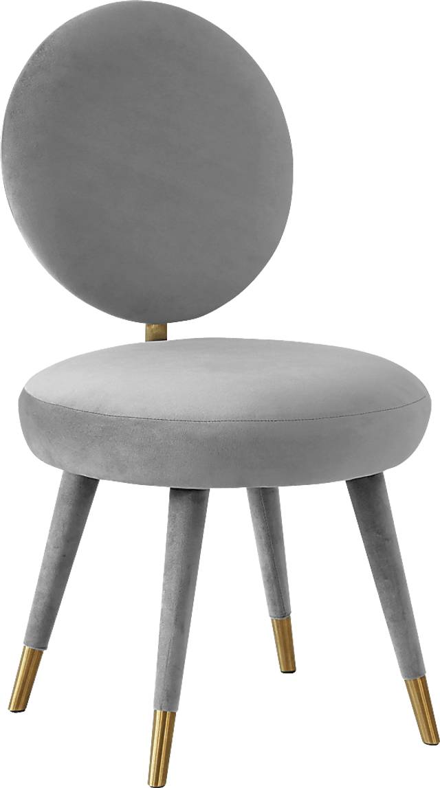 Maya Carr Light Gray Dining Chair - Thumbnail - Image 1