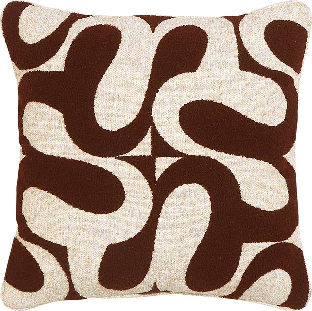 Mayanelle Brown Accent Pillow - Thumbnail - Image 1