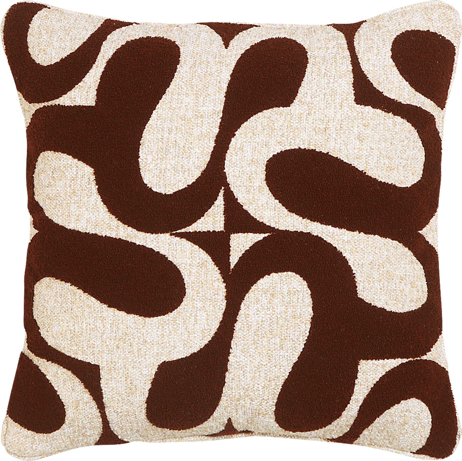 Mayanelle Brown Accent Pillow - Image 1