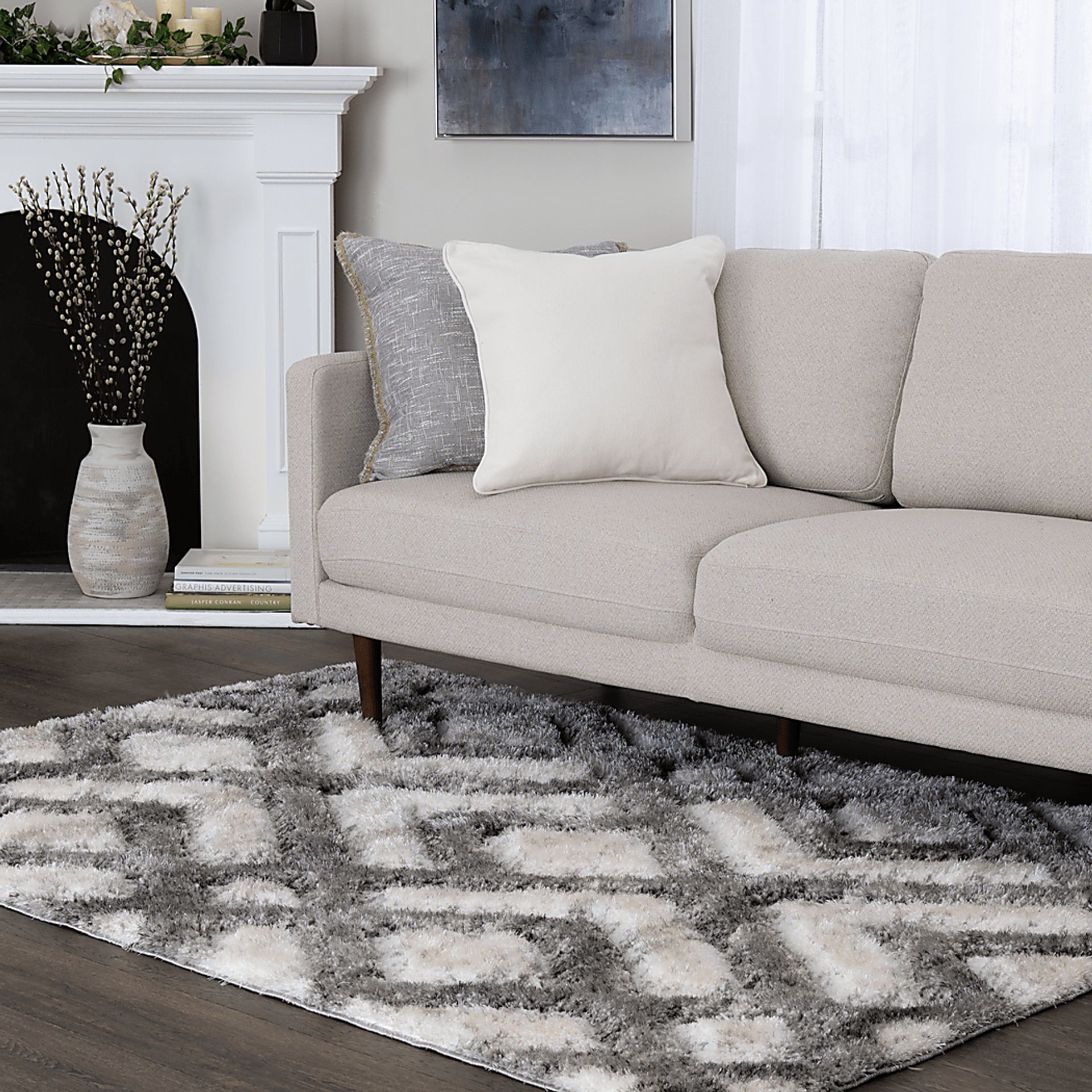 Mayanna Beige 7'10 x 9'10 Rug - Image 7