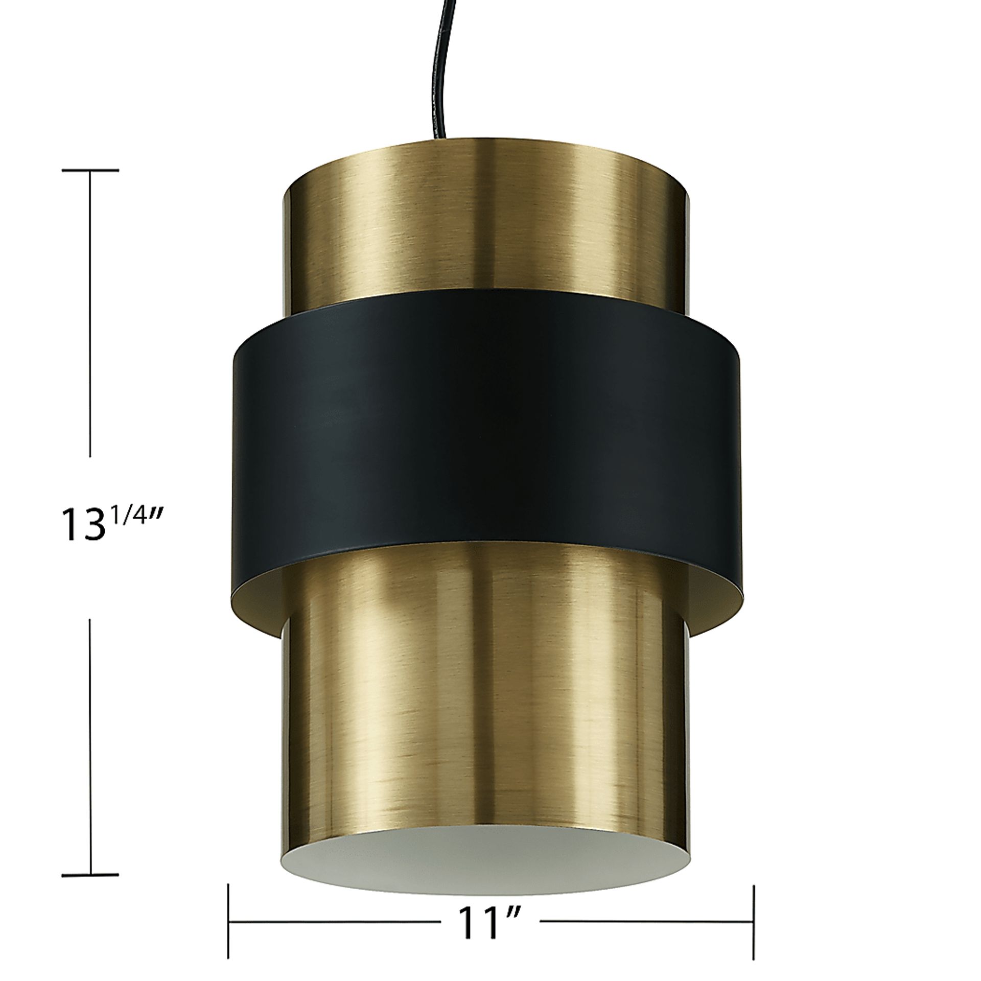 Maybelle Court Brass Pendant - Image 7