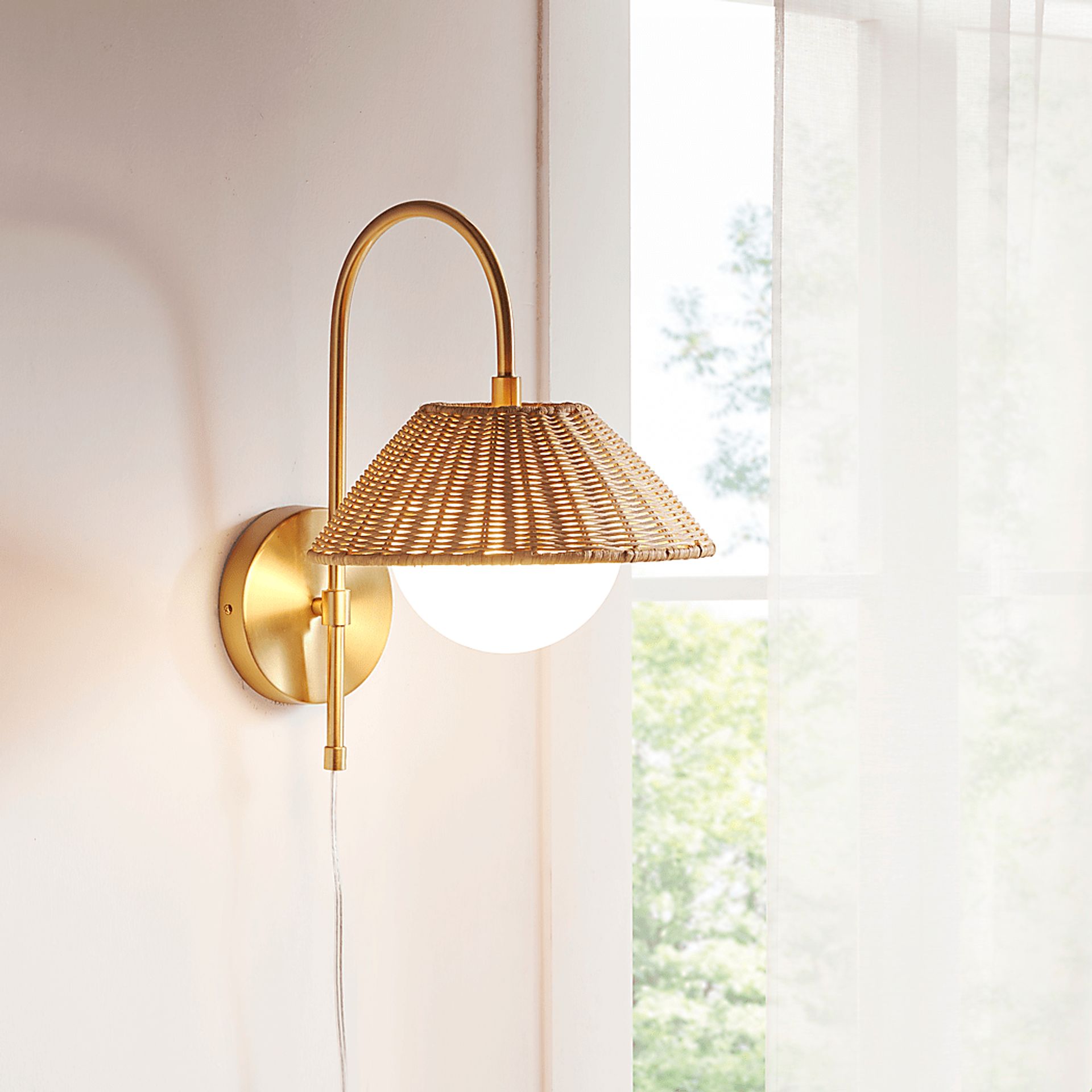 Maybury Cove Natural Sconce - Image 10