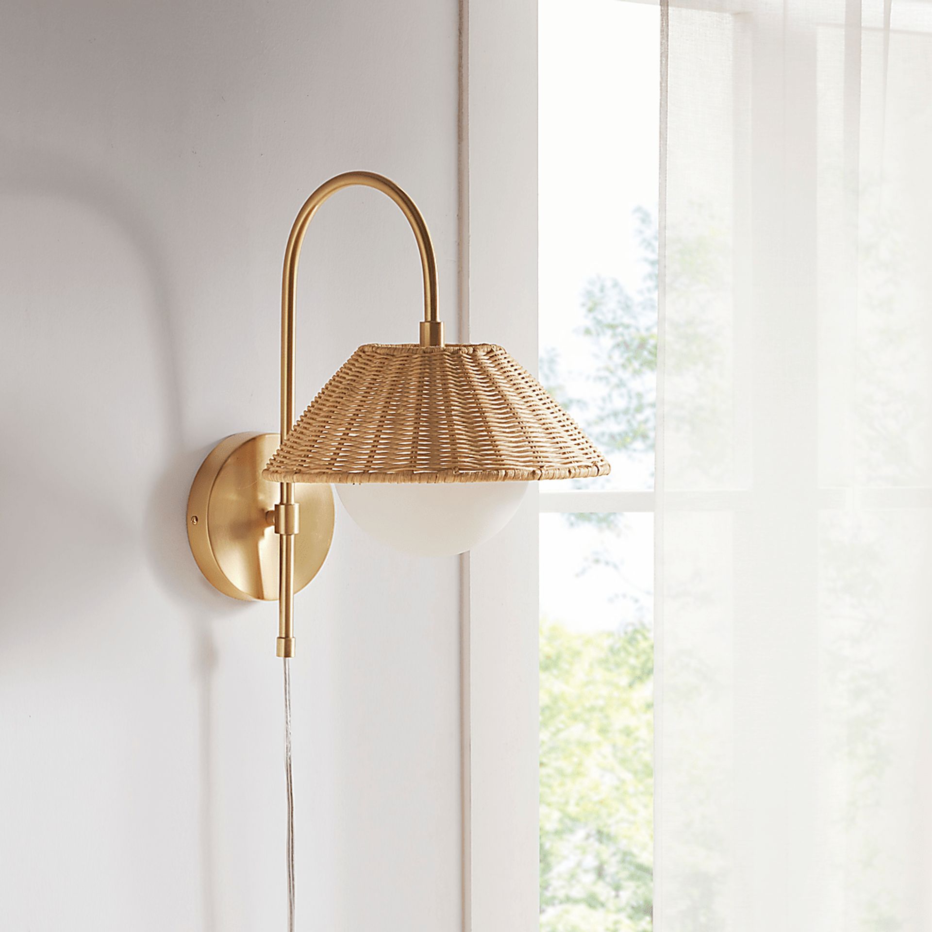 Maybury Cove Natural Sconce - Image 2