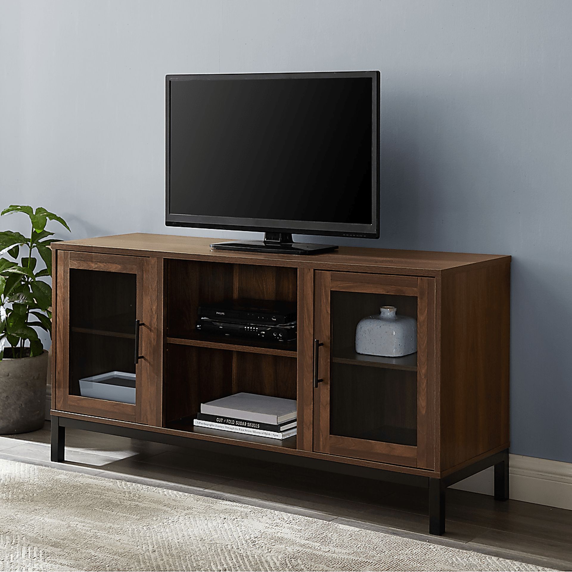 Maydelle Lane Brown 52 in. Console - Image 4