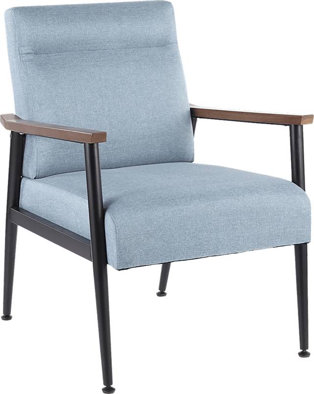 Maye Blue Accent Chair - Thumbnail - Image 1