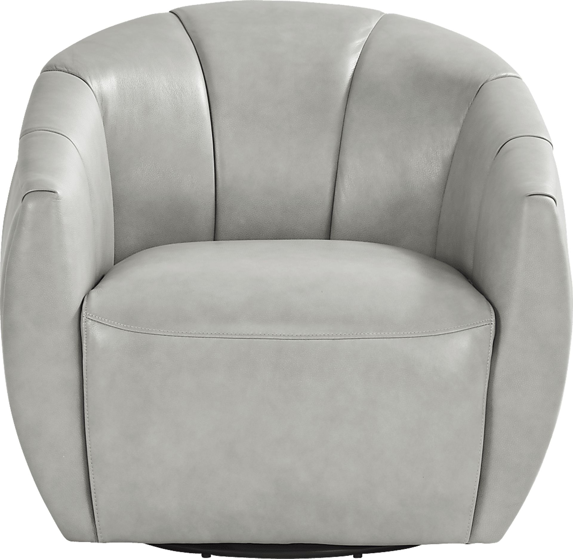 Mayer Gray Swivel Chair - Image 2