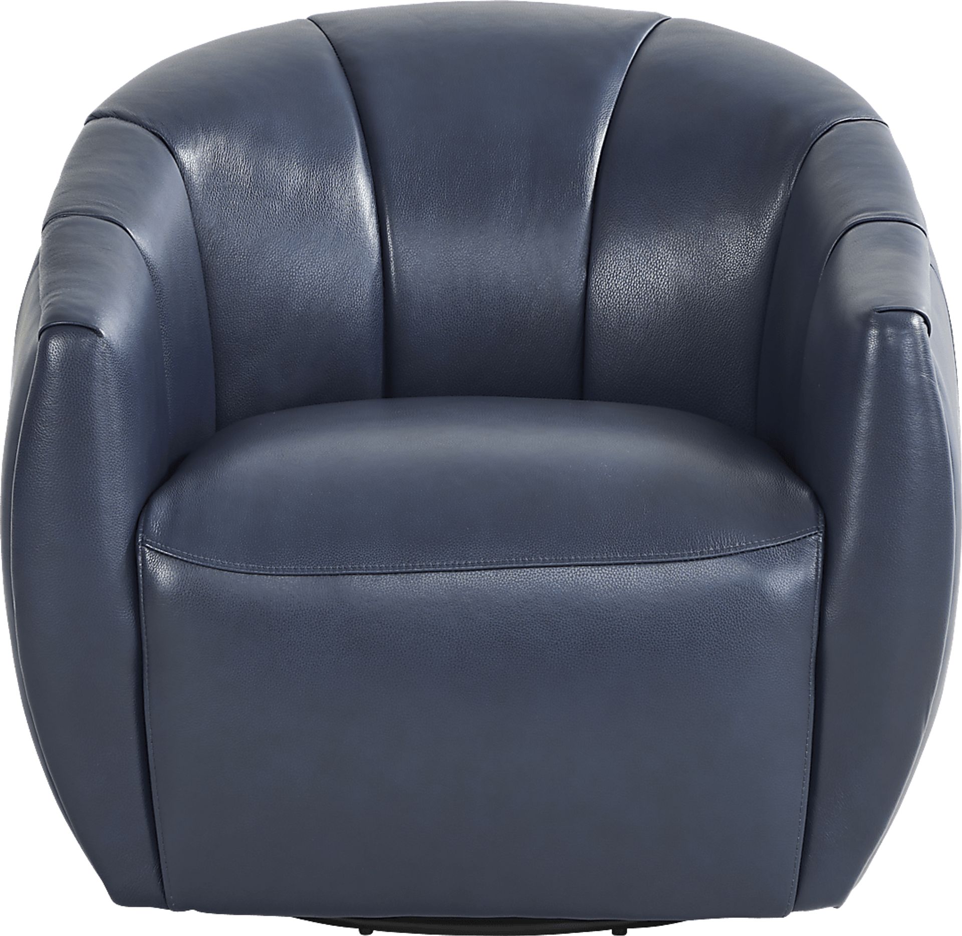 Mayer Navy Swivel Chair - Image 1